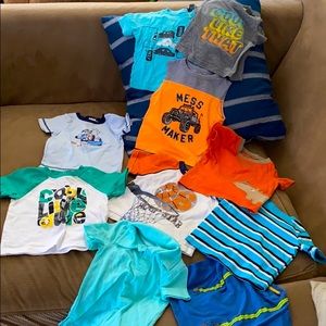 Ten piece Boys 12 month top set